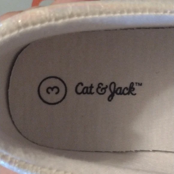 Cat and jack  big girls shoe Aliki mermaid style sneaker ssize 3 new - Picture 4 of 4